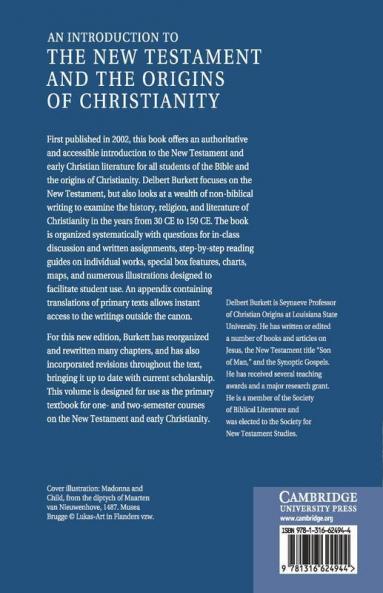 An Introduction to the New Testament and the Origins of             Christianity