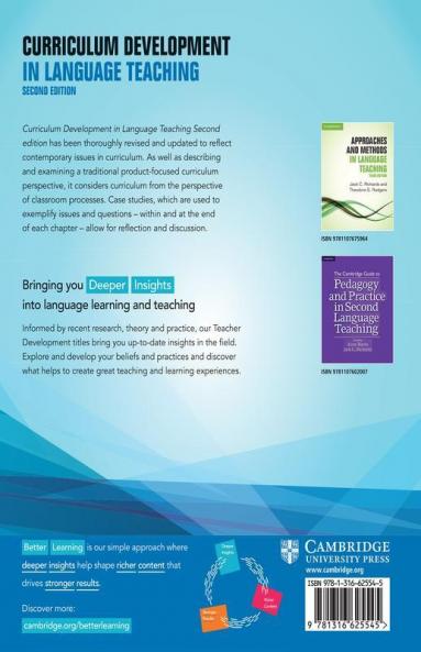 Curriculum Development in Language Teaching