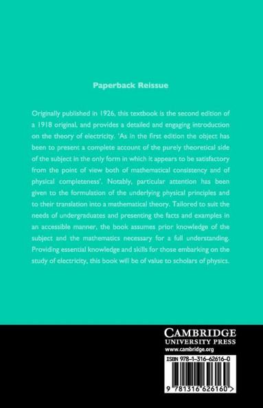 The Theory of Electricity