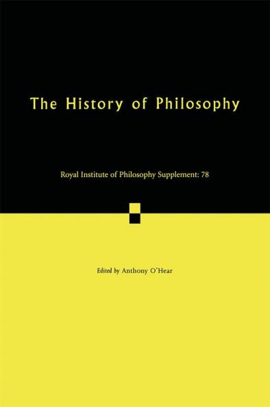 History of Philosophy