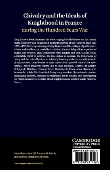 Chivalry and the Ideals of Knighthood in France during the Hundred Years War