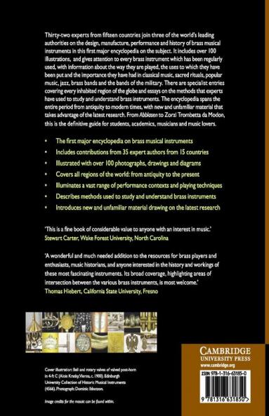 The Cambridge Encyclopedia of Brass Instruments