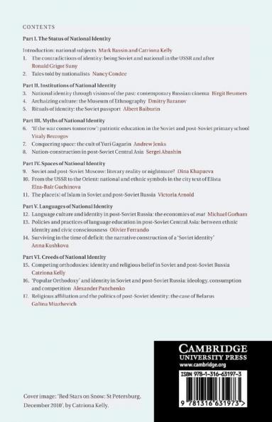 Soviet and Post-Soviet Identities