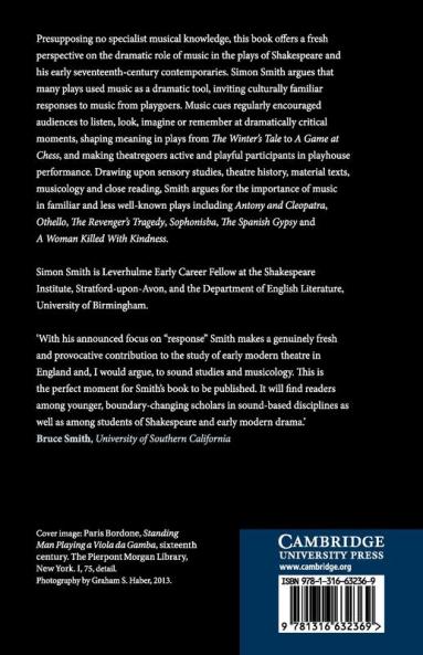 Musical Response in the Early Modern Playhouse 1603-1625