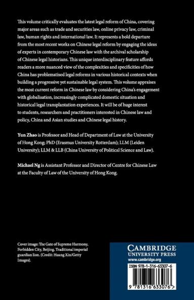 Chinese Legal Reform and the Global Legal Order