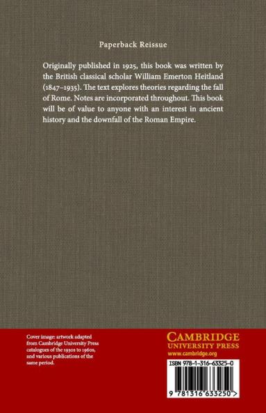 Iterum Or A Further Discussion Of The Roman Fate