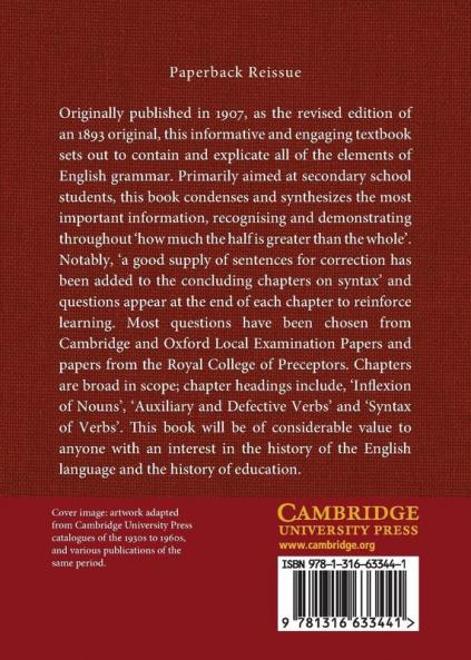 The Elements of English Grammar