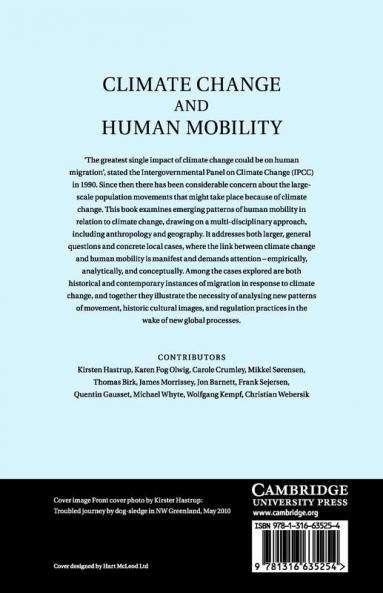 Climate Change and Human Mobility