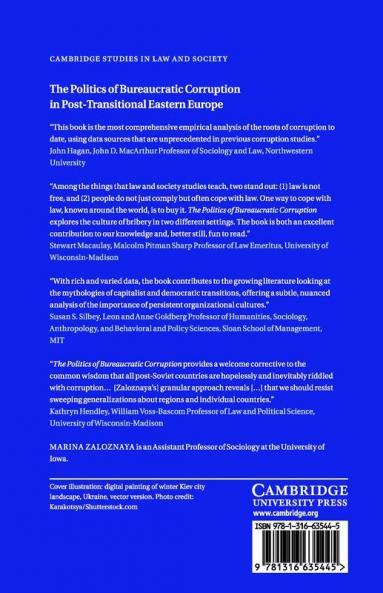 The Politics of Bureaucratic Corruption in Post-Transitional Eastern Europe