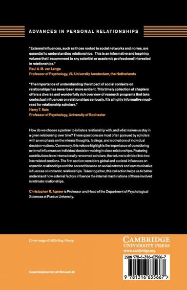Social Influences on Romantic Relationships
