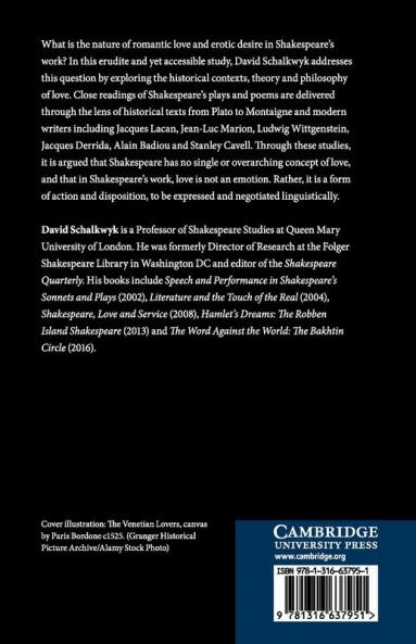 Shakespeare Love and Language