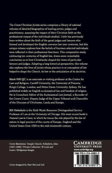 Great Christian Jurists in English History