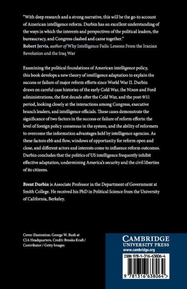 The CIA and the Politics of US Intelligence Reform