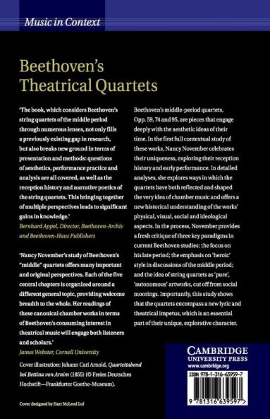 Beethoven's Theatrical Quartets