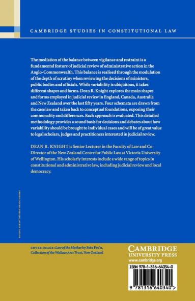 Vigilance and Restraint in the Common Law of Judicial Review