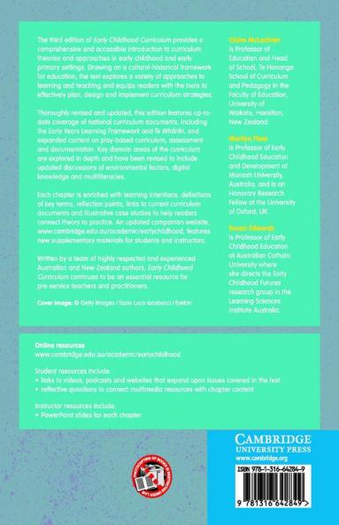 Early Childhood Curriculum