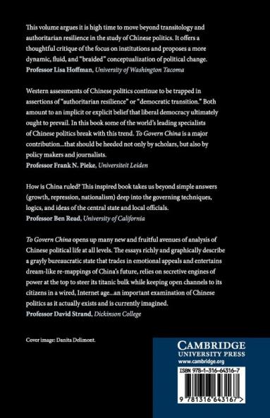 To Govern China