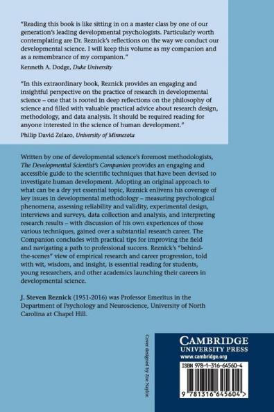 The Developmental Scientist's Companion
