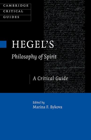 Hegel's Philosophy of Spirit