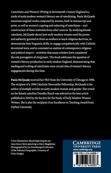 Catechisms and Women's Writing in Seventeenth-Century England