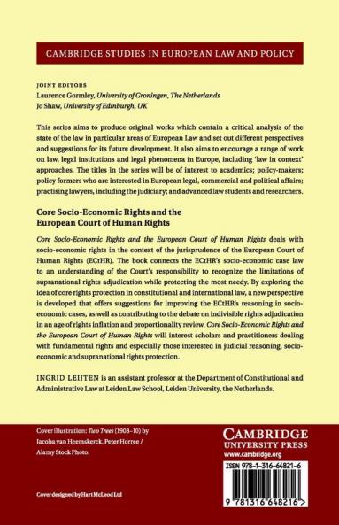 Core Socio-Economic Rights and the European Court of Human Rights