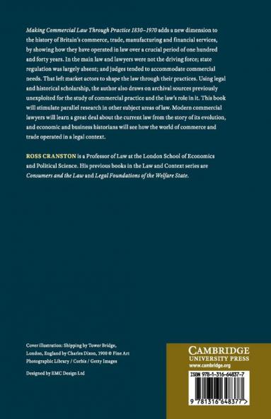 Making Commercial Law Through Practice 1830-1970