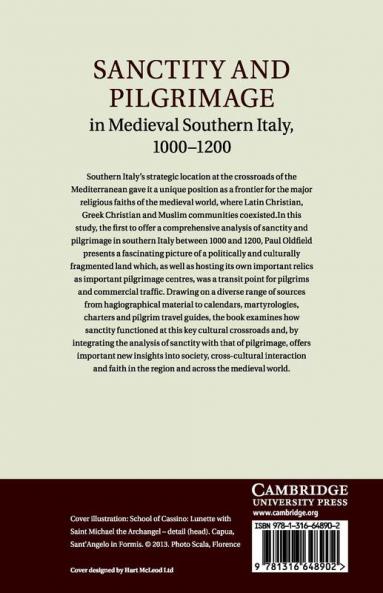 Sanctity and Pilgrimage in Medieval Southern Italy 1000-1200