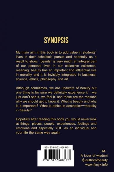 Beauty Matters-The Moral Issues