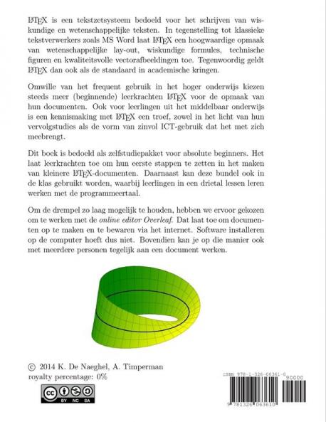 Tekstopmaak met LaTeX Gebruik van de online editor Overleaf voor beginners