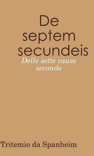 De septem secundeis - Delle sette cause seconde