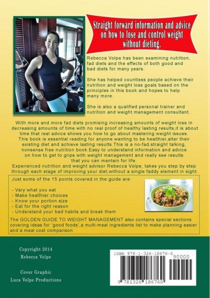 The Golden Guide To Weight Management