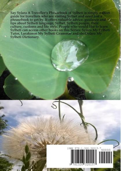 Say Sylara A Traveller's Phrasebook of Sylheti