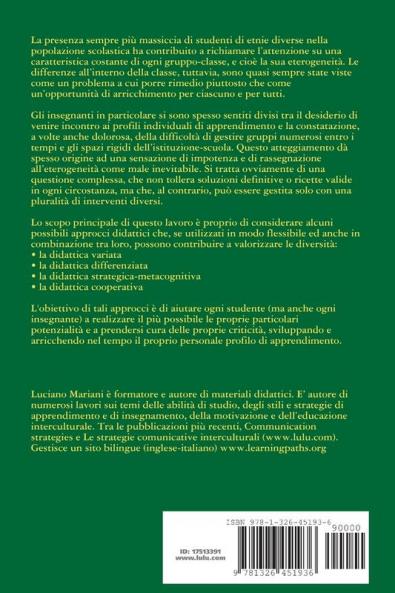 Differenziare gli apprendimenti