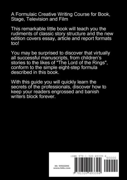 How To Write  a  Bestseller The Secret Formula