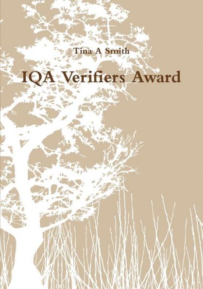 IQA Verifiers Award