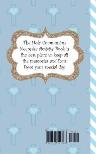 My First Holy Communion Keepsake Activity Book