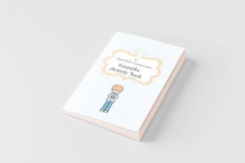 My First Holy Communion Keepsake Activity Book