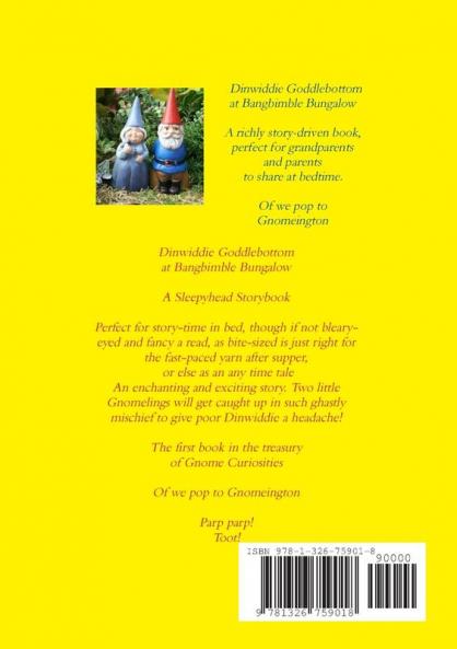 Dinwiddie Goddlebottom at Bangbimble Bungalow