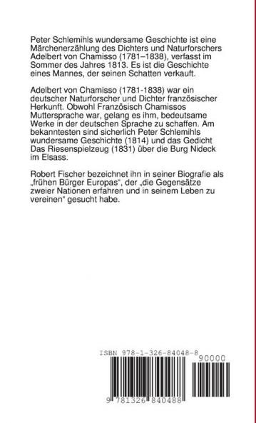 Peter Schlemihls wundersame Geschichte