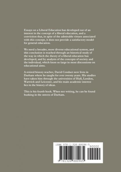 Essays On A Liberal Education