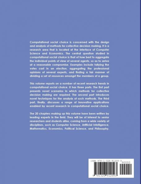 Trends in Computational Social Choice