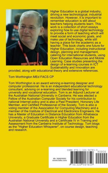 Digital Teaching in Higher Education: Designing E-Learning for International Students of Technology Innovation and the Environment