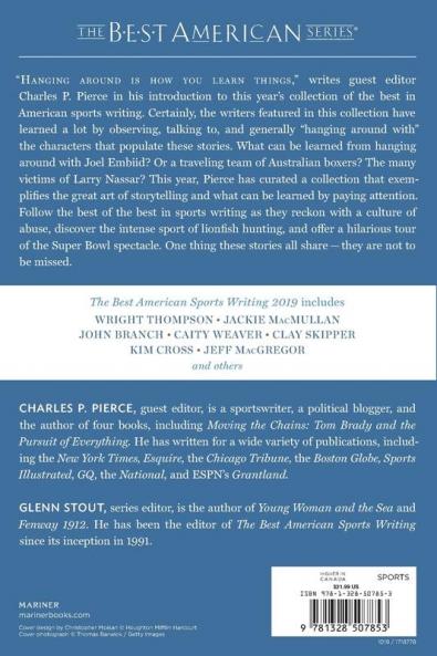 Best American Sports Writing 2019