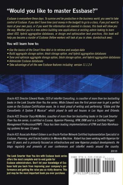 Look Smarter Than You are with Essbase 11.1.2