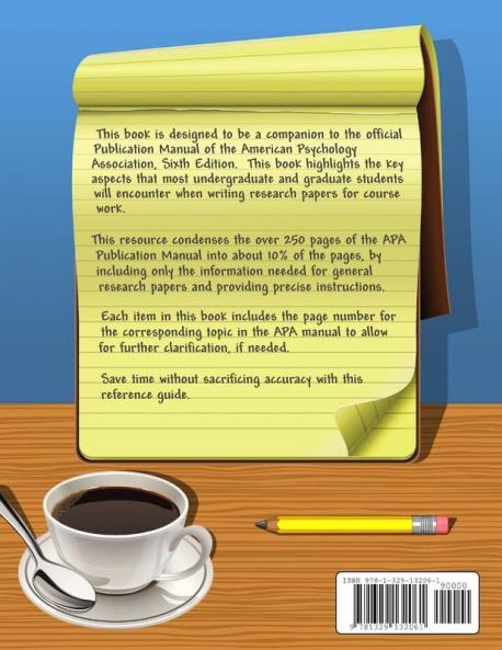 Student Quick Reference Success Guide to Writing in the APA 6th Edition Style