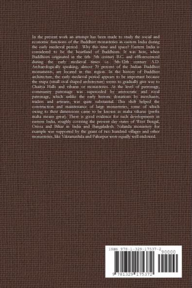 Viharas In Early Medieval Eastern India