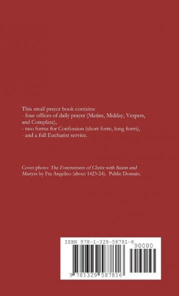 All Saints Smaller Book of Prayer
