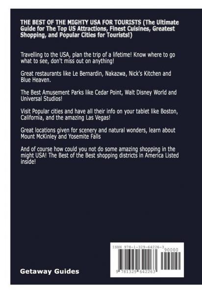 The Best of the Mighty USA for Tourists