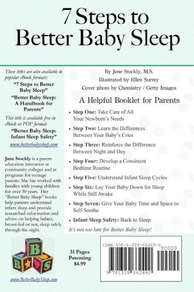 7 Steps to Better Baby Sleep
