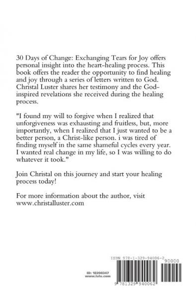 30 Days of Change